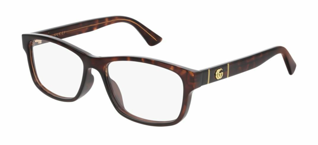 Gucci GG 0640OA 002 Havana Eyeglasses