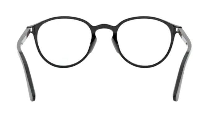 Persol 0PO3218V 95 Black/ Silver Unisex Eyeglasses