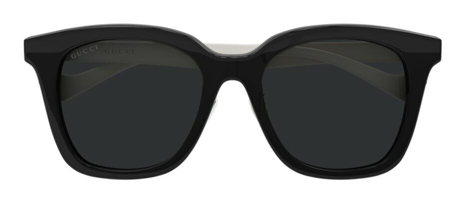 Gucci GG 1000SK 003 Black/Black Gray Full Rim Square Women Sunglasses