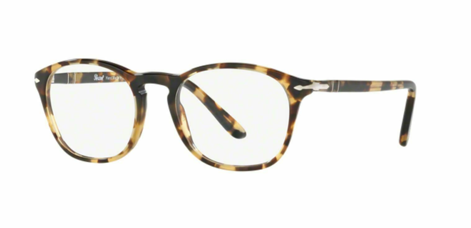 Persol 0PO3007 V 1056 BROWN/BEIGE TORTOISE Eyeglasses