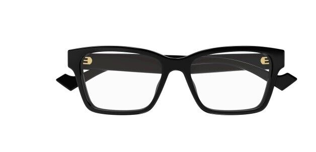 Gucci GG1476OK 001 Black Square Women Eyeglasses