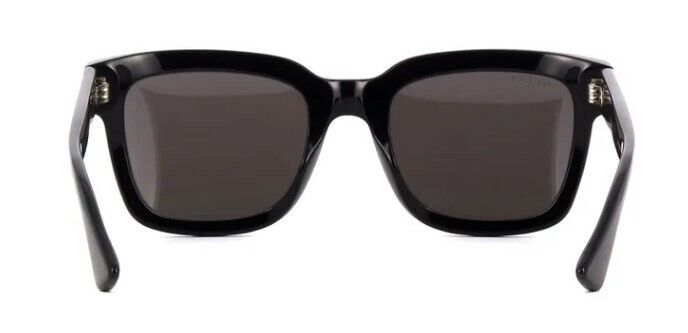Gucci GG0001SN 001 Black/Smoke Square Unisex Sunglasses