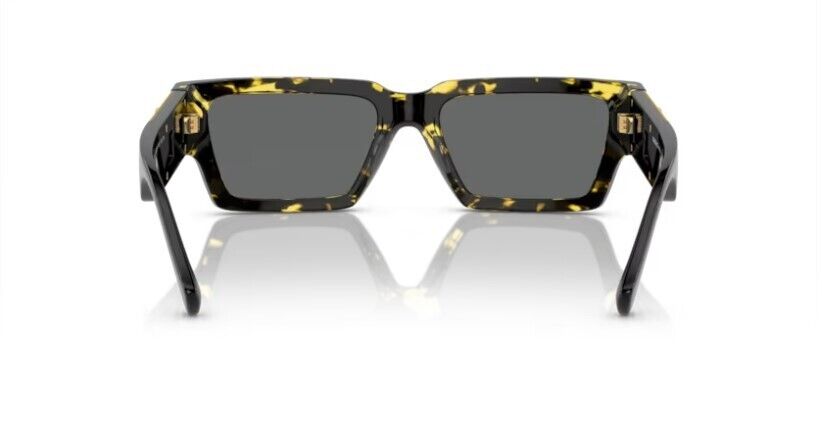 Versace 0VE4459 542887 Havana/  Dark Grey Rectangle Men's Sunglasses
