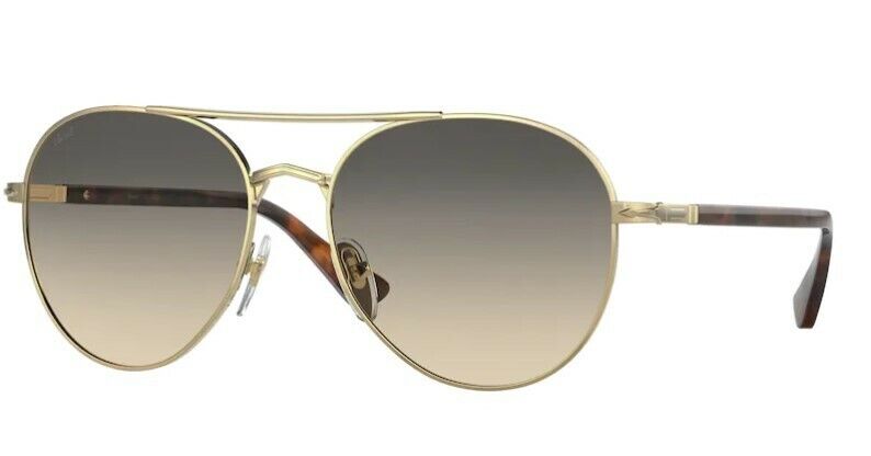 Persol 0PO2477S 110332 Gold/ Havana/ Grey Gradient Unisex Sunglasses