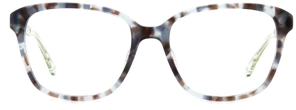 Kate Spade Acerra 0JBW Blue-Havana/Crystal Square Women's Eyeglasses