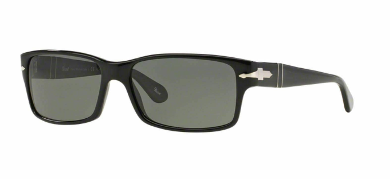 Persol 0PO 2803S 95/58 BLACK Polarized Sunglasses