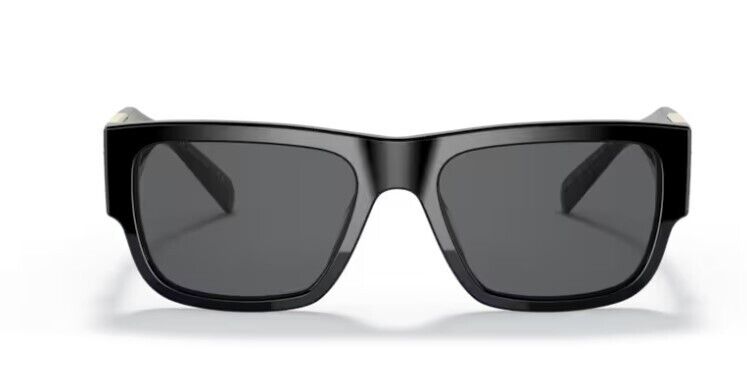 Versace 0VE4406 GB1 87 Black/  Dark Grey Rectangle Men's Sunglasses