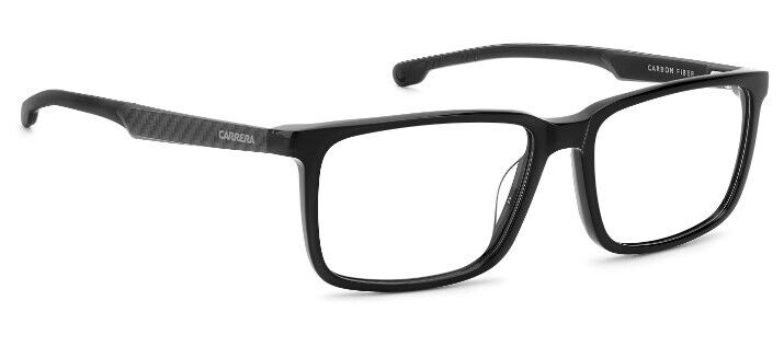 Carrera CARDUC 026 0807 00 Black Rectangular Men's Eyeglasses