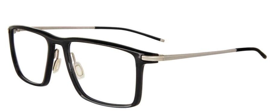 Porsche Design P8363 E Black Rectangular Men's Eyeglasses