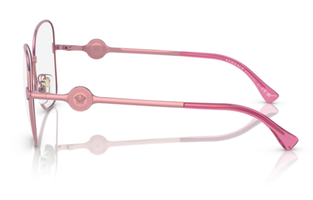 Versace 0VE1289 1500 Metallized pink Square 55mm Women's Eyeglasses