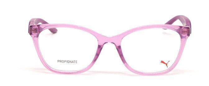 Puma PJ0055O 003 Pink-Violet Cat-Eye Junior Full-Rim Eyeglasses