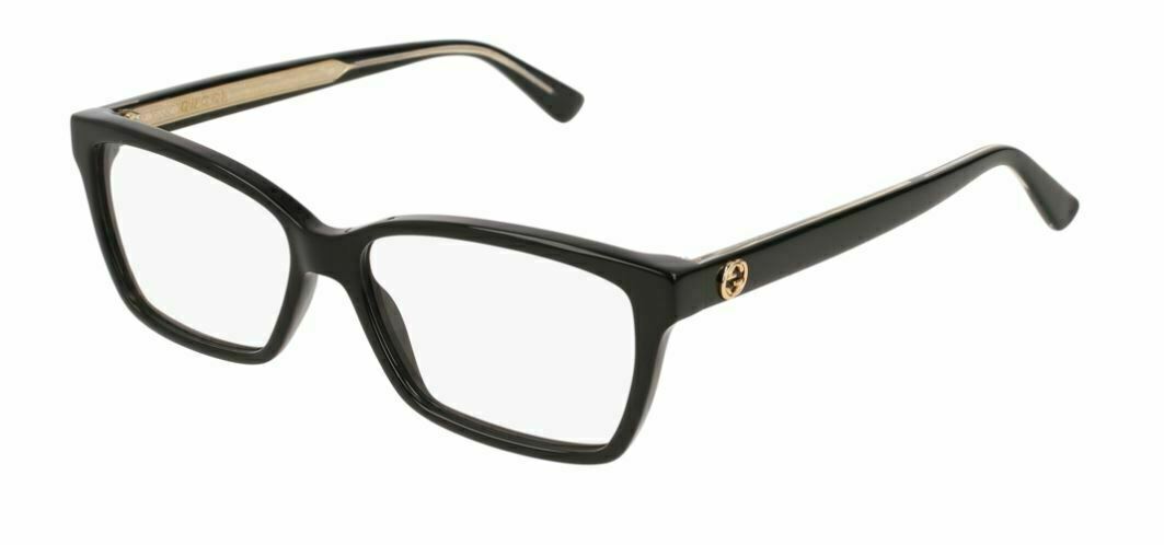 Gucci GG 0312 O 001 Black Eyeglasses