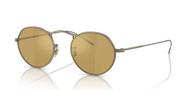 Oliver Peoples 0OV1220S M-4 30th 5039W4 Antique Gold/Amber Gold Men's Sunglasses