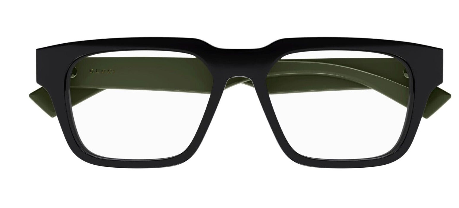 Gucci GG0963O 005 Black Rectangular Men's Eyeglasses