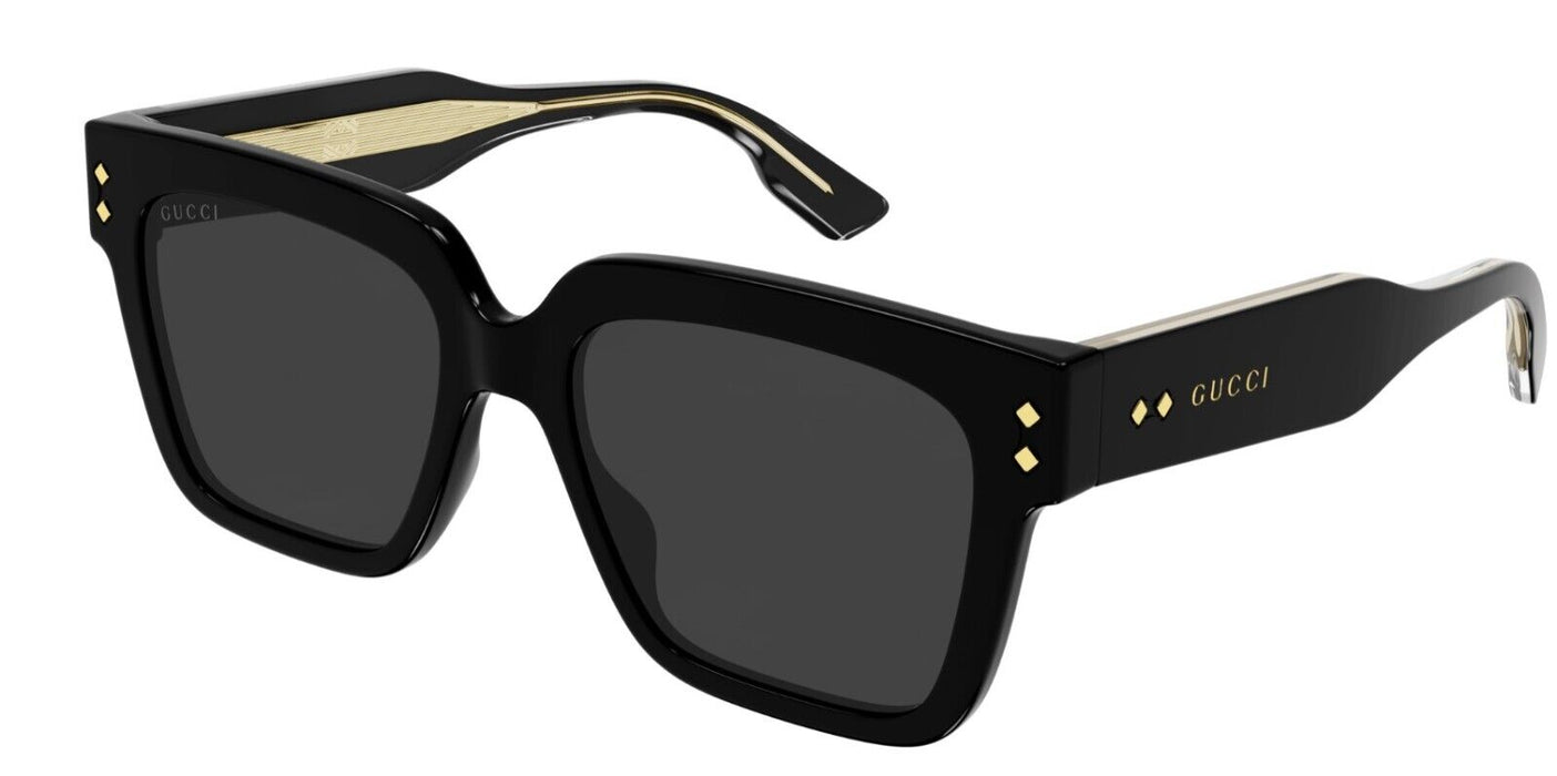 Gucci GG1084S 001 Black/Grey Square Men's Sunglasses