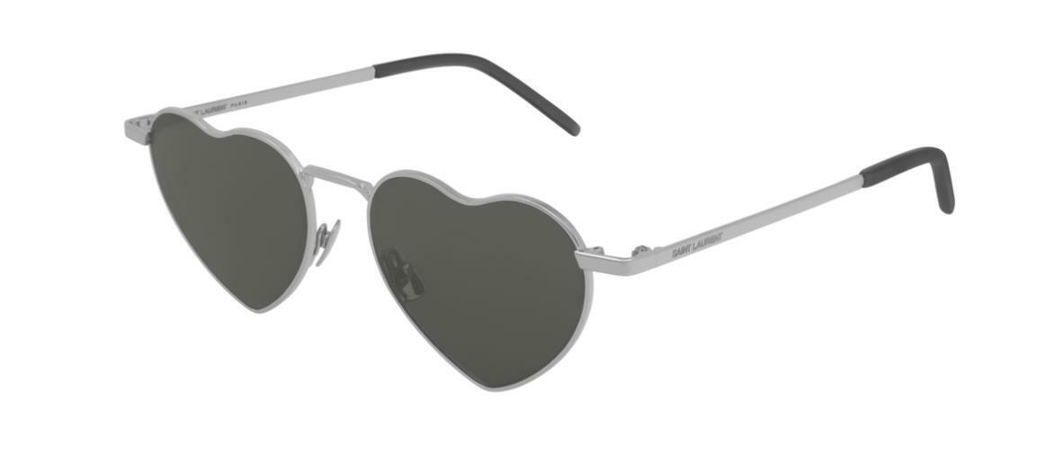Saint Laurent SL 301 LOULOU 001 Silver Sunglasses