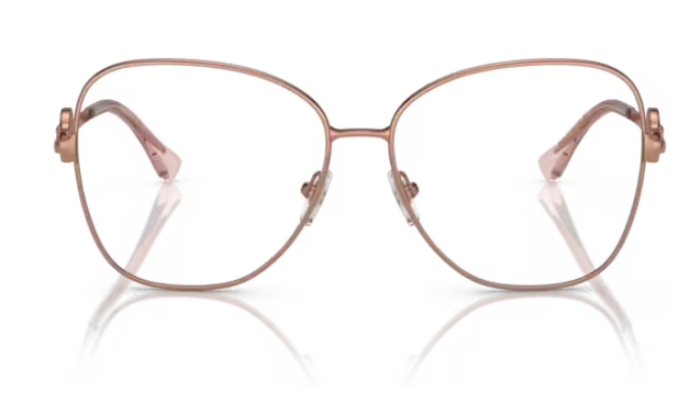 Versace 0VE1289 1412 Rose gold Square 55mm Women's Eyeglasses