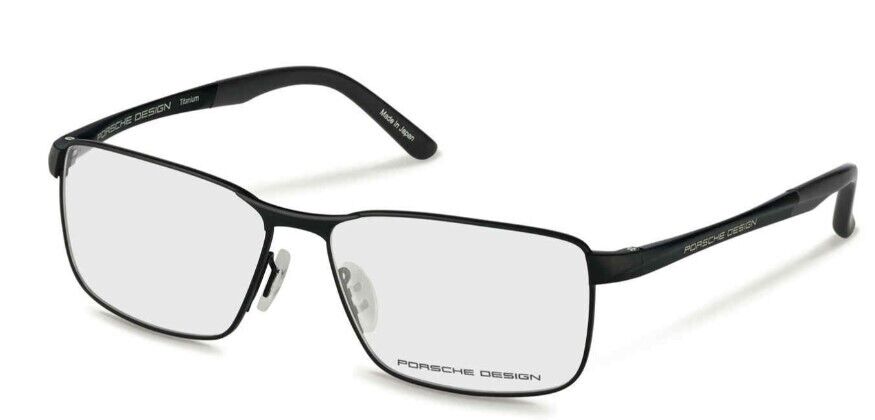Porsche Design P8273 A Black Rectangular Men's Eyeglasses