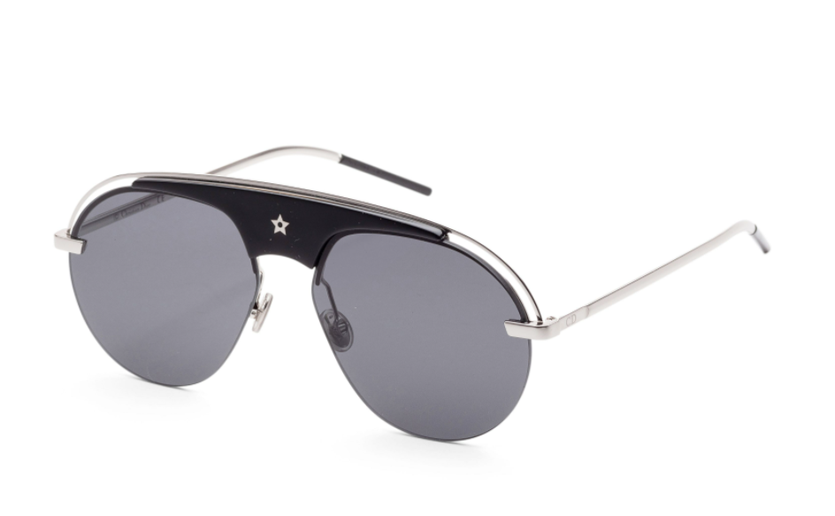 Christian Dior Dio(R)evolution 0CSA/2K Black Palladium/Grey Women's Sunglasses