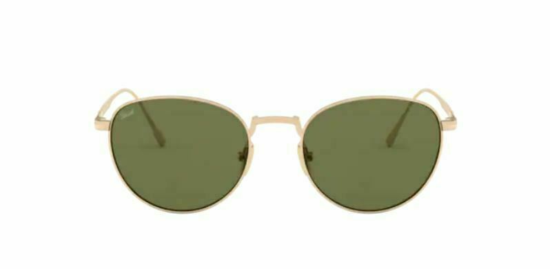 Persol 0PO5002ST 80004E Gold/Green Sunglasses