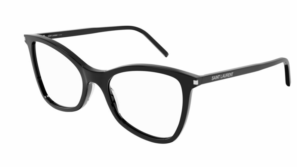 Saint Laurent SL 478 001 Black Cat Eye Women Eyeglasses