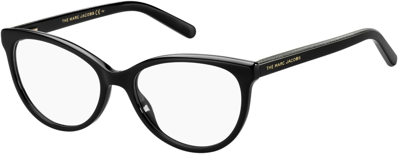 Marc Jacobs Marc 463 0807 Black Cat-Eye Women's Eyeglasses.