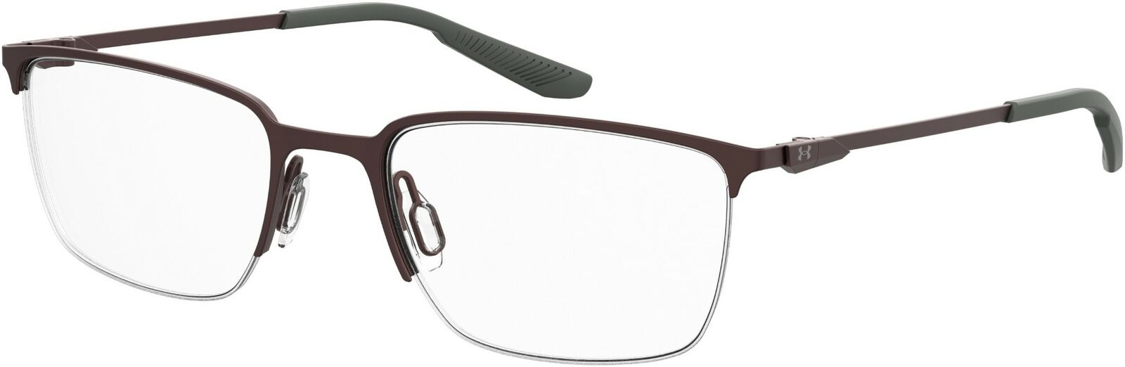 Under Armour Ua 5005/G 009Q Brown Rectangle Men's Eyeglasses