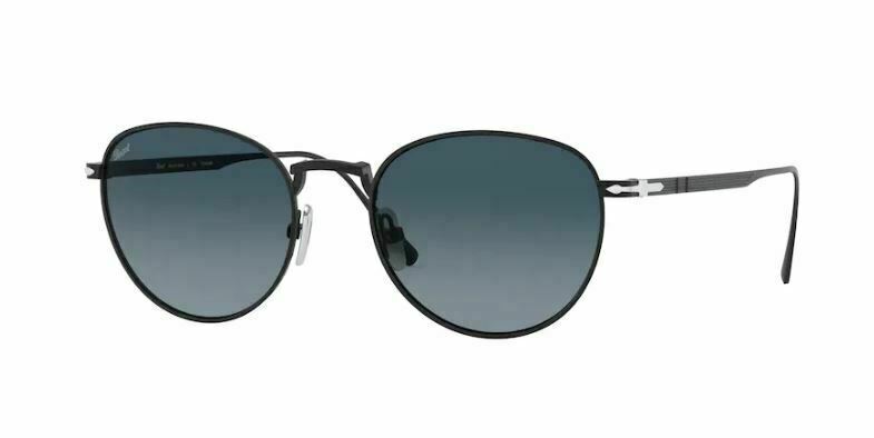 Persol 0PO5002ST 8004Q8 Matte Black/Blue Gradient Sunglasses