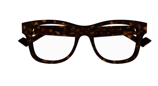Gucci GG1332O-005 Havana Rectangular  Men's Eyeglasses