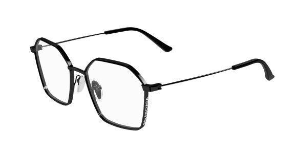 Balenciaga BB0198O 001 Black Square Unisex Eyeglasses