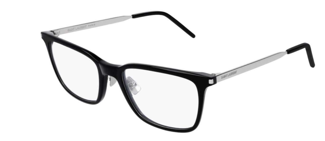 Saint Laurent SL 262 006 Black/Silver Eyeglasses