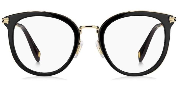 Marc-Jacobs MJ-1055 02M2/00 Black/Gold Oval Women's Eyeglasses