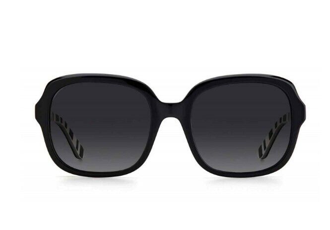 Kate Spade Babbette/G/S 0807/WJ Black/Gray Polarized Square Women's Sunglasses
