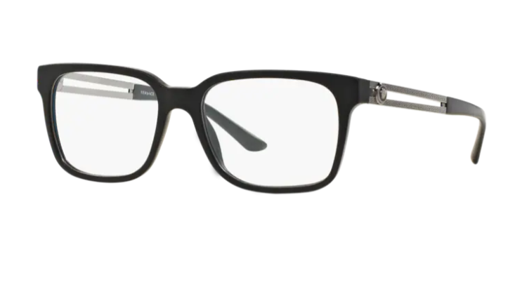 Versace 0VE3218 5122 Matte Black Square Men's Eyeglasses