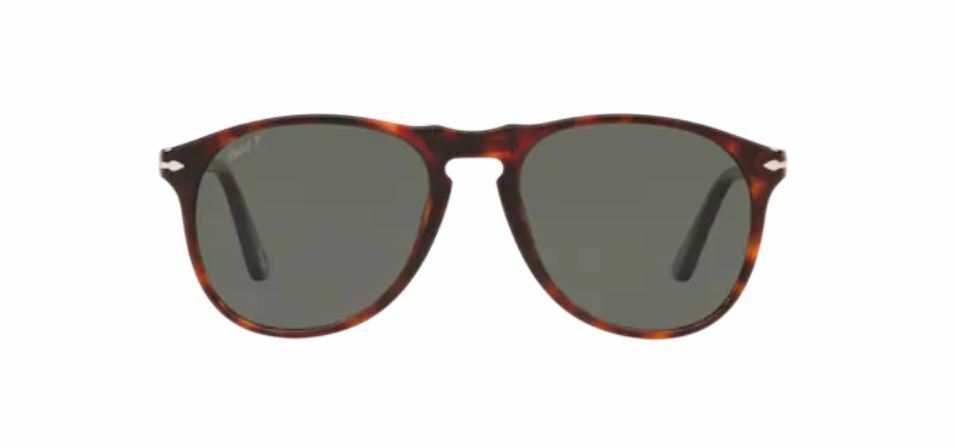 Persol 0PO 9649S 24/58 Havana/Gray Polarized Sunglasses