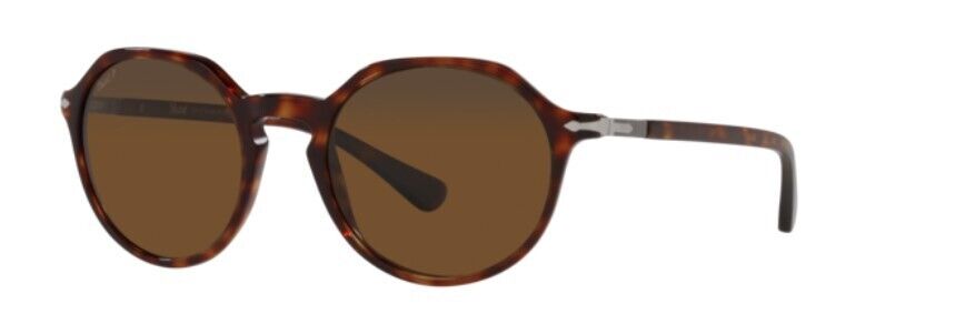 Persol  0PO3255S 24/57 Havana/Brown Polarized Unisex Sunglasses