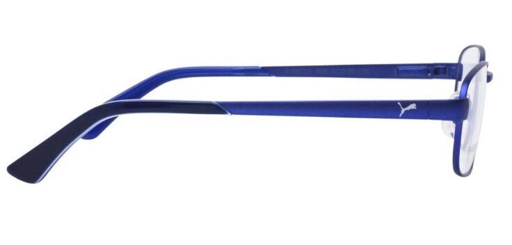 Puma PJ0011O 006 Blue/Blue Ovel Metal Junior Full-Rim Eyeglasses