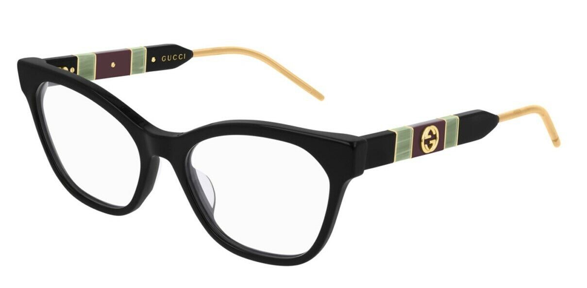 Gucci GG0600O 004 Black Women's Cat-Eye Eyeglasses