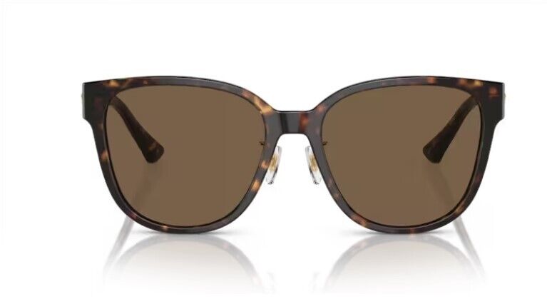 Versace 0VE4460D 108/73 Havana/ Dark brown Square Women's Sunglasses