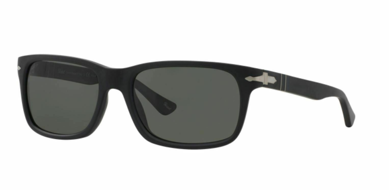 Persol 0PO 3048 S 900058 BLACK Polarized Sunglasses