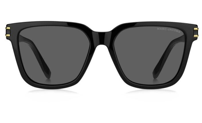 Marc Jacobs MARC-567/S 0807/IR Black/Grey Square Men's Sunglasses