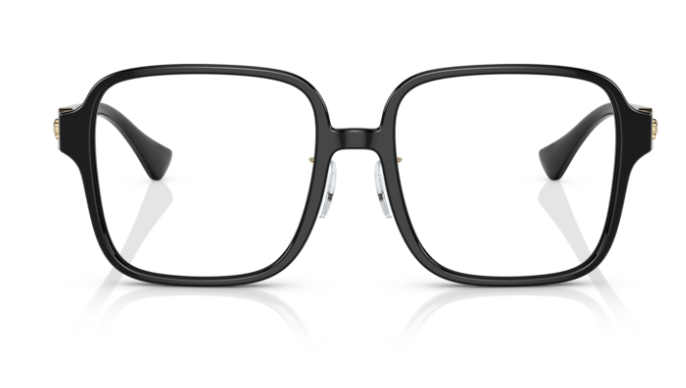 Versace 0VE3333D GB1 - Black 56 MM Square Women's Eyeglasses