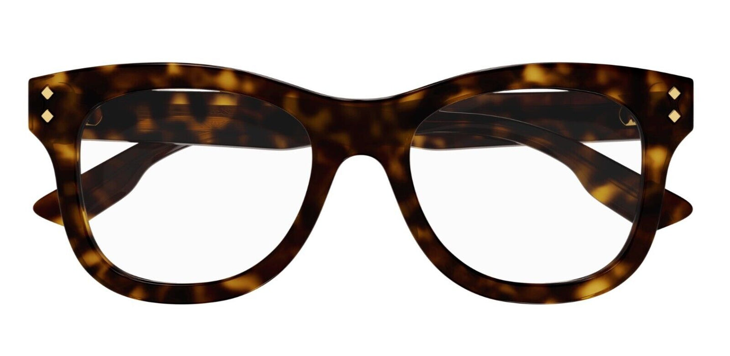 Gucci GG1086O 007 Havana Soft Cat-Eye Women's Eyeglasses
