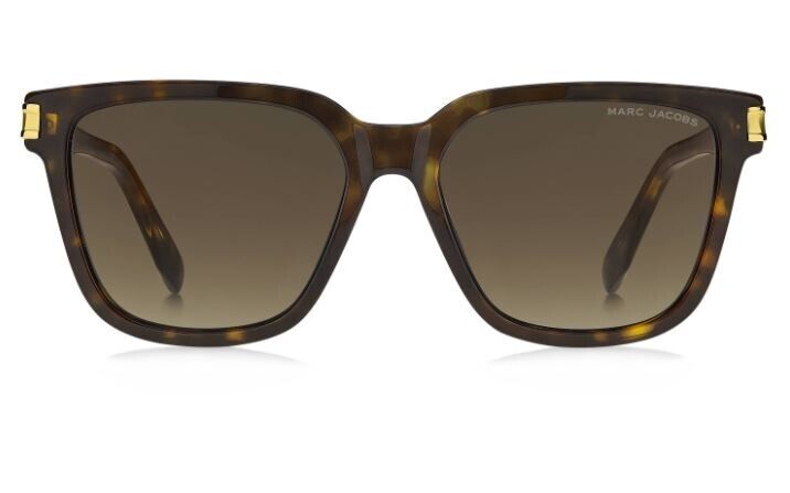 Marc Jacobs MARC-567/S 0086/HA Havana/Brown Gradient Square Men's Sunglasses