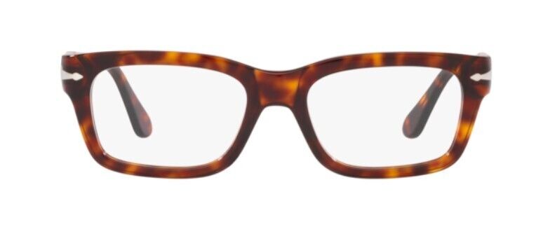 Persol 0PO3301V 24 Havana Rectangle Unisex Eyeglasses