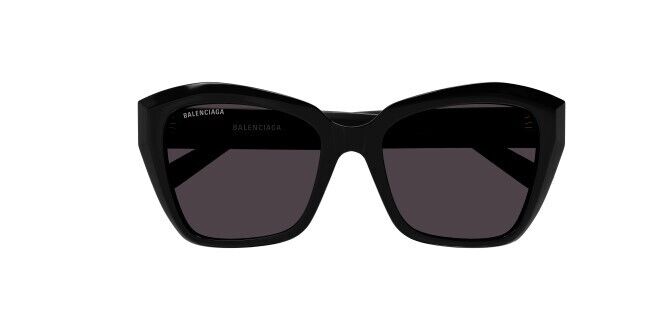 Balenciaga BB0273SA 001 Black/Grey Soft Square Women's Sunglasses