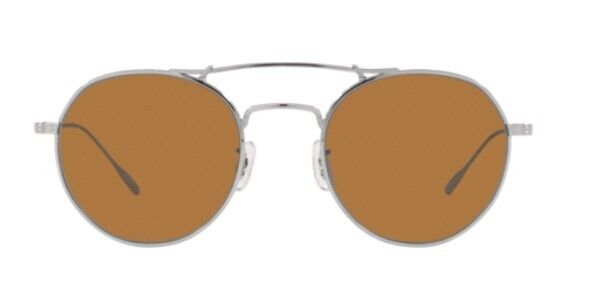 Oliver Peoples 0OV1309ST Reymont 503653 Silver/Cognac Unisex Sunglasses