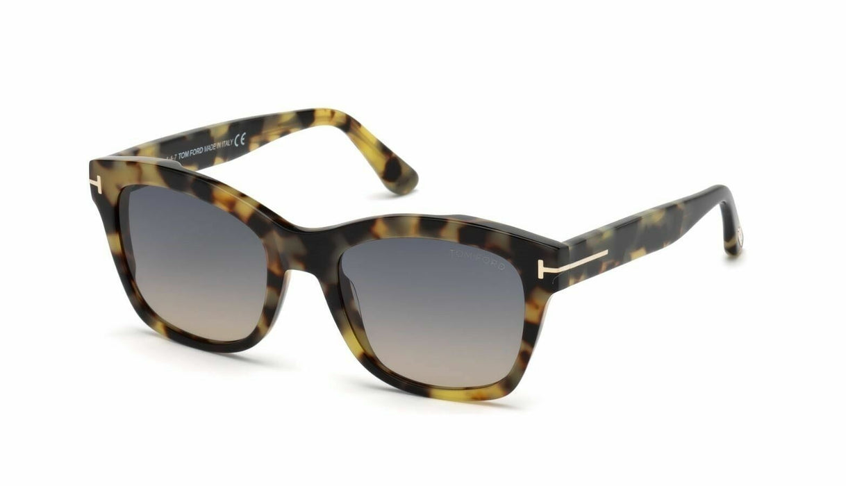 Tom Ford FT 0614 Lauren 55B 02 Colored Havana Sunglasses