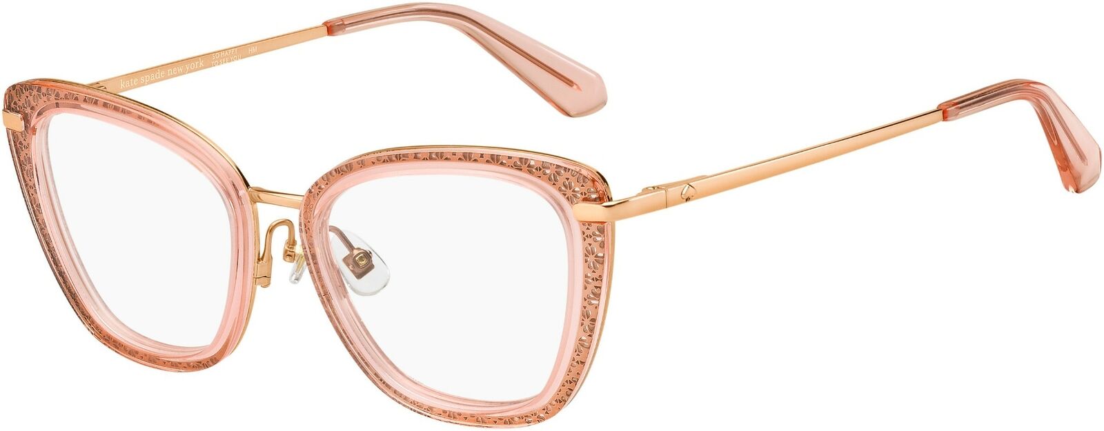 Kate Spade Madeira/G  035J Pink Gold Eyeglasses