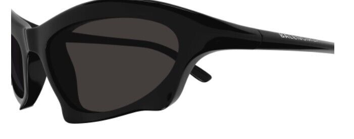 Balenciaga BB0229S-001 Black/Grey Men's Sunglasses
